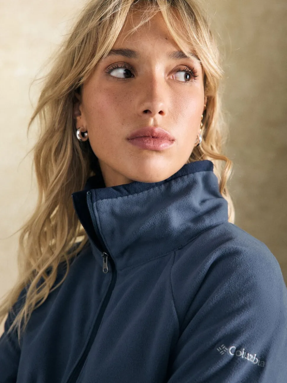 Blauw - Columbia Womens Glacial IV Half Zip Fleece