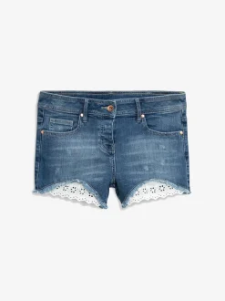 Blauw - Denim short