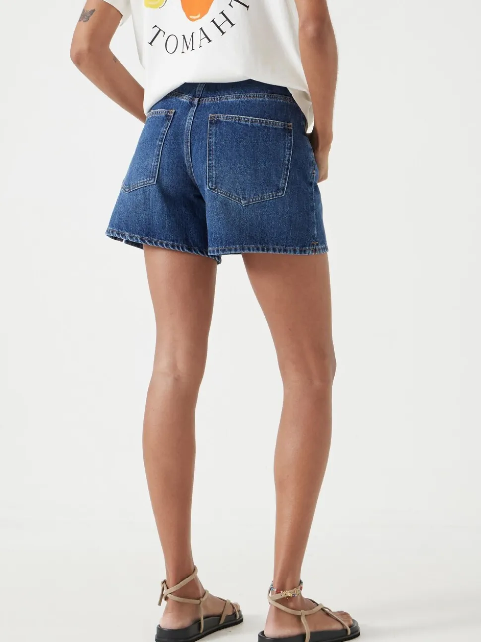Blauw - Hush Essential Denim Shorts