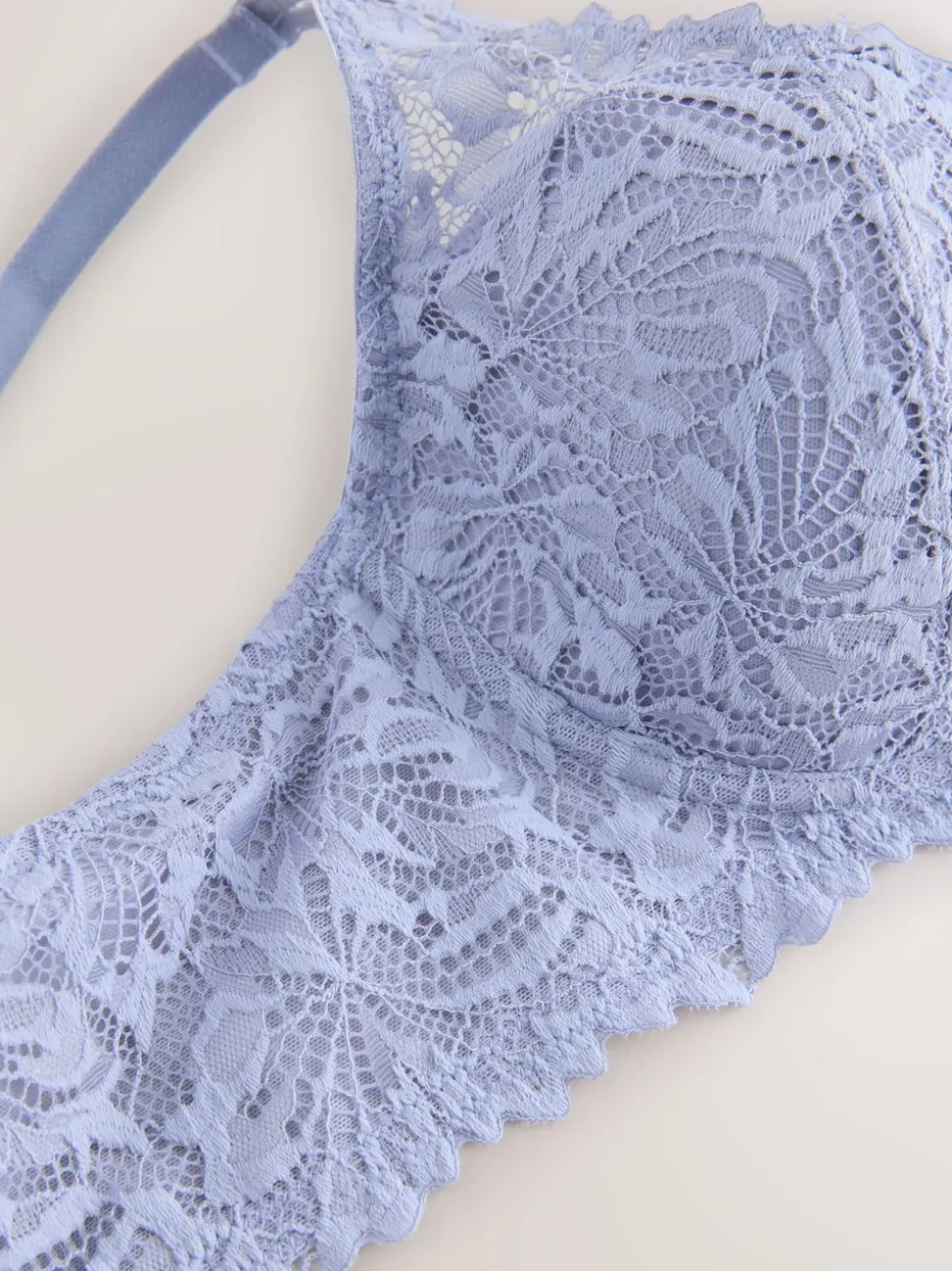 Blauw - Kanten ultieme comfortabele beha