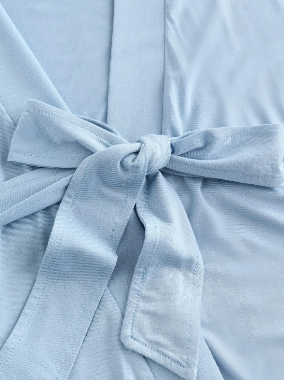 Blauw - Laura Ashley - Modal kamerjas met kanten afwerking