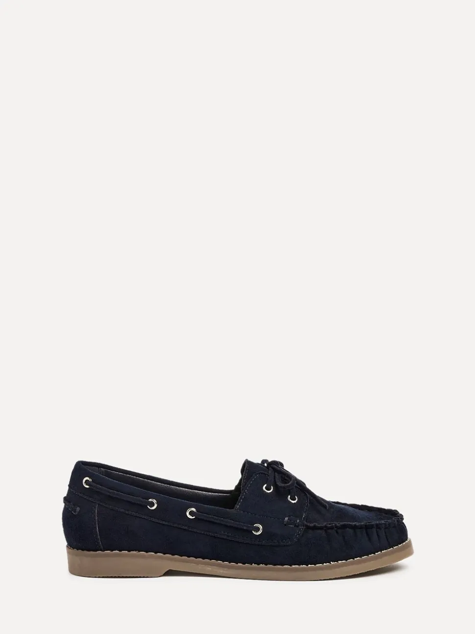 Blauw - Linzi Frame Slip-On Loafers With Ruched Front Detailing