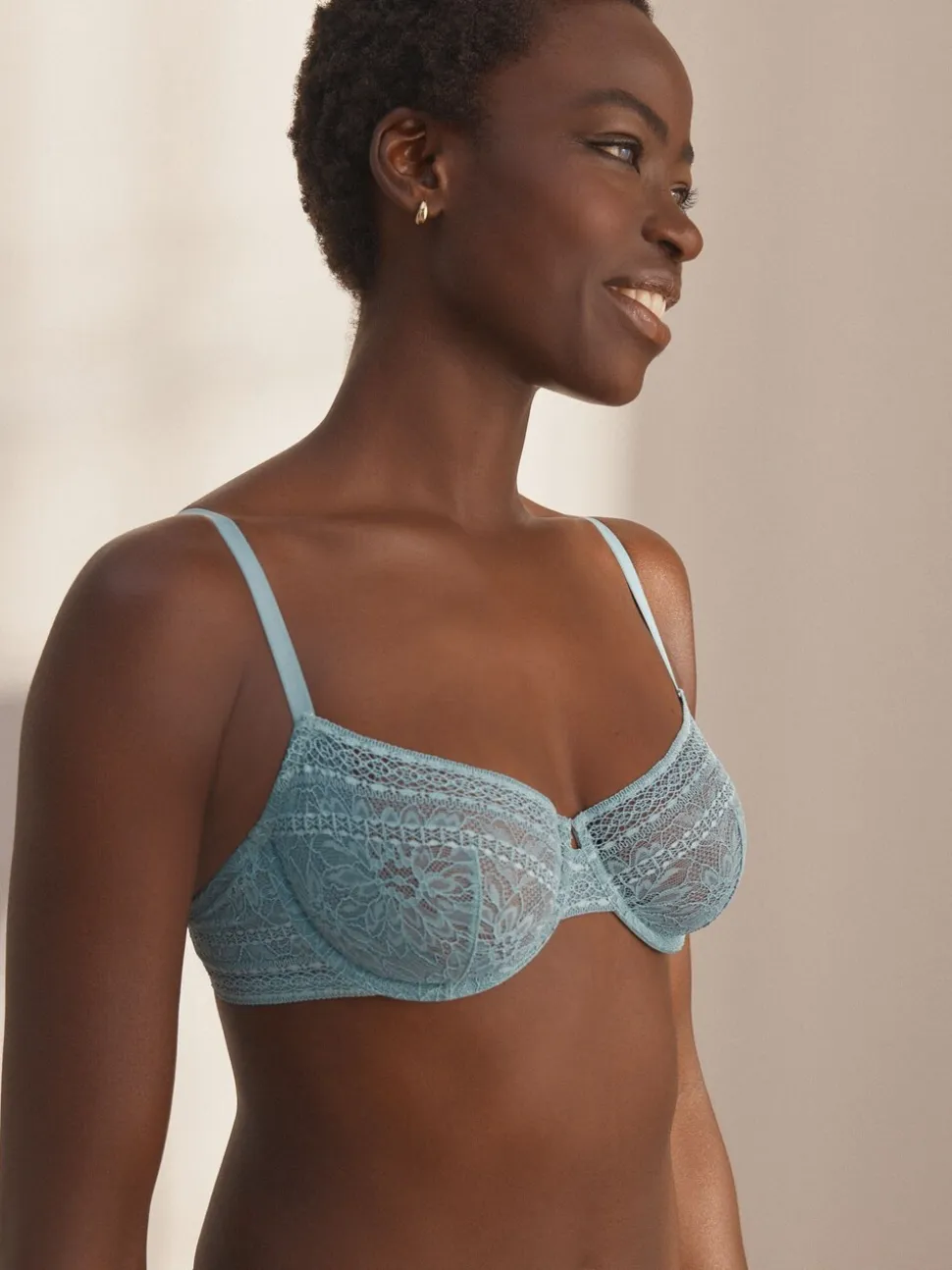 Blauw - Premium Lace Bra