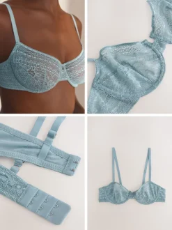 Blauw - Premium Lace Bra