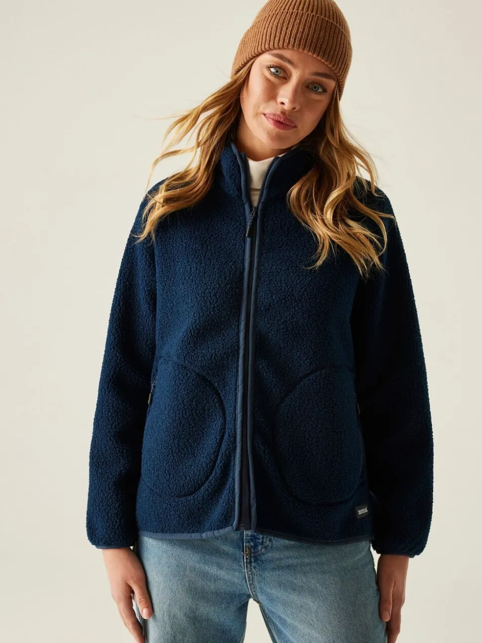 Blauw - Regatta Frankie Borg Full Zip Fleece
