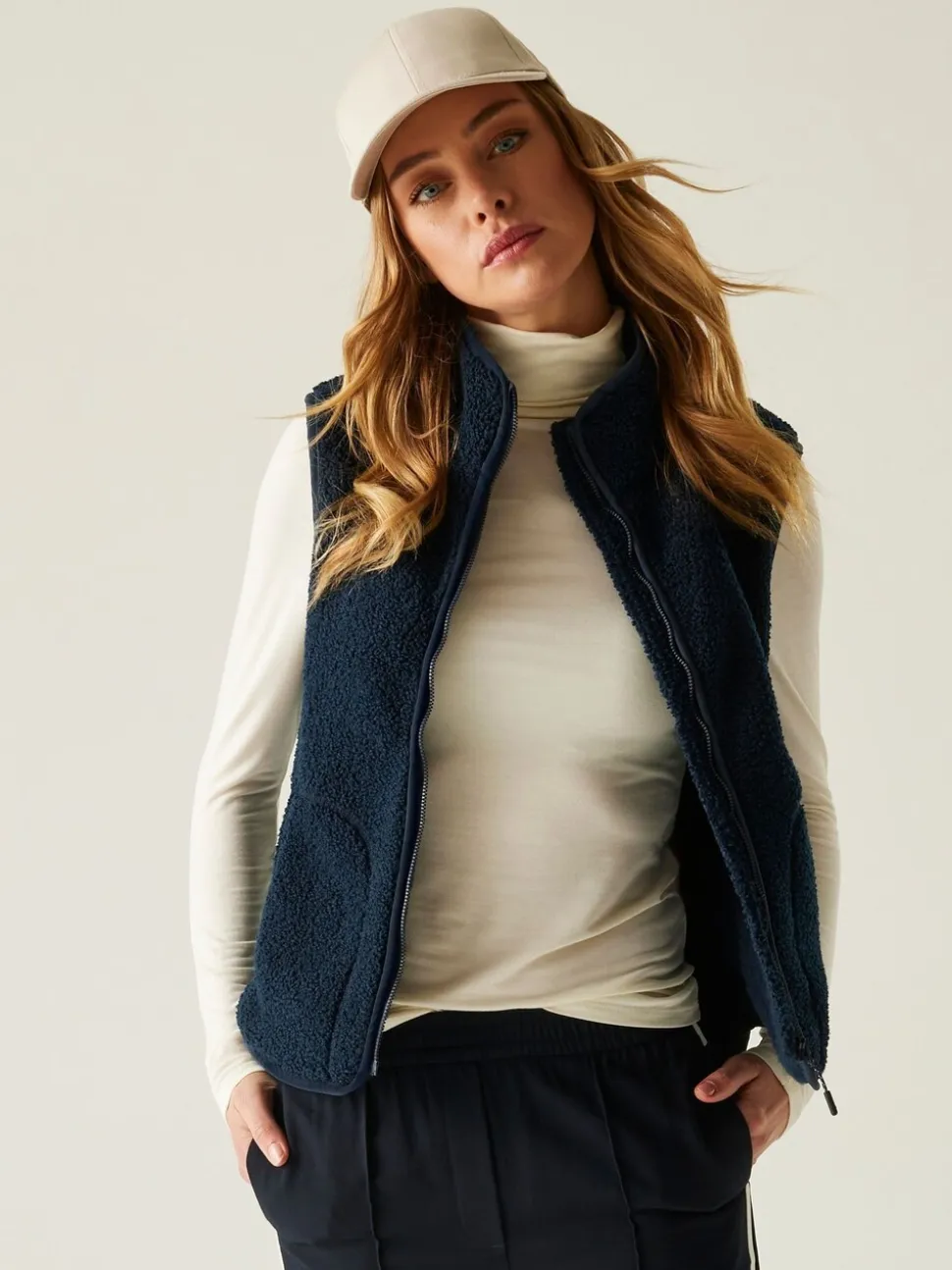 Blauw - Regatta Frankie Borg Bodywarmer Fleece