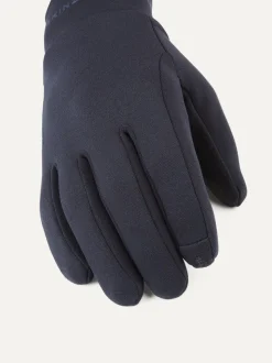 Blauw - SEALSKINZ waterafstotende Nano handschoenen van fleece