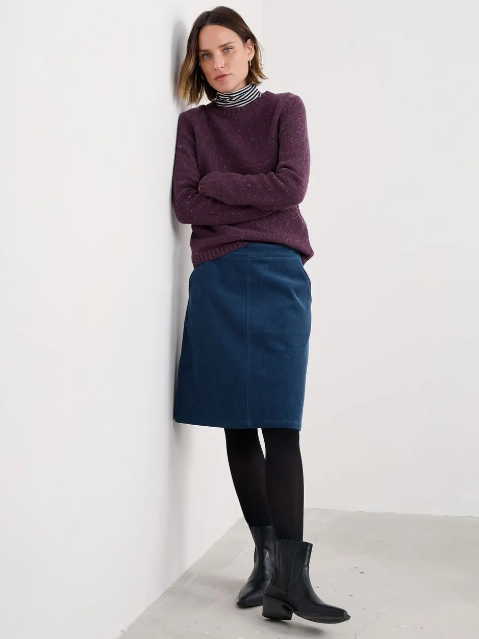 Blauw - Seasalt Cornwall Dovetail rok