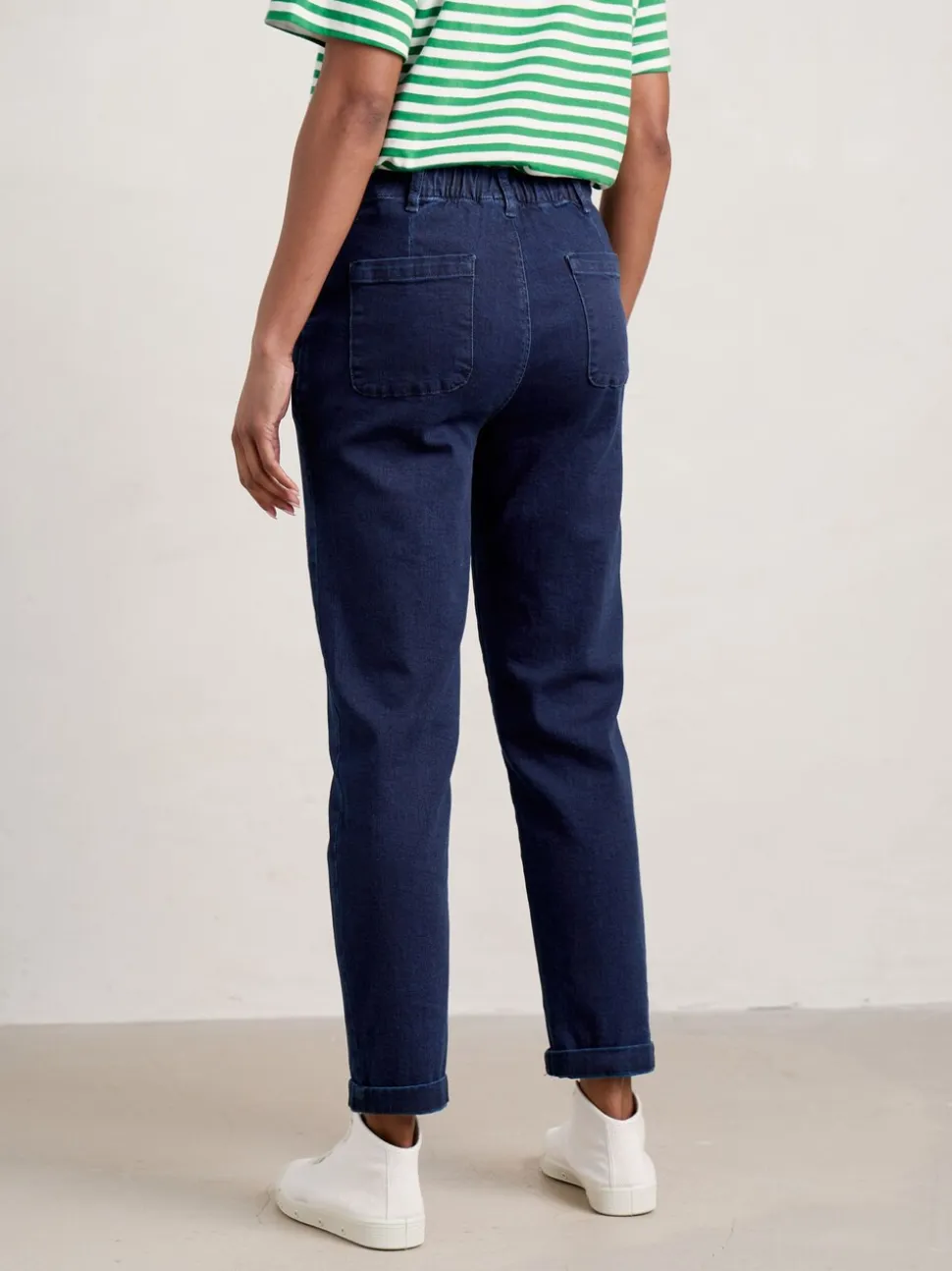 Blauw - Seasalt Cornwall Waterdance broek