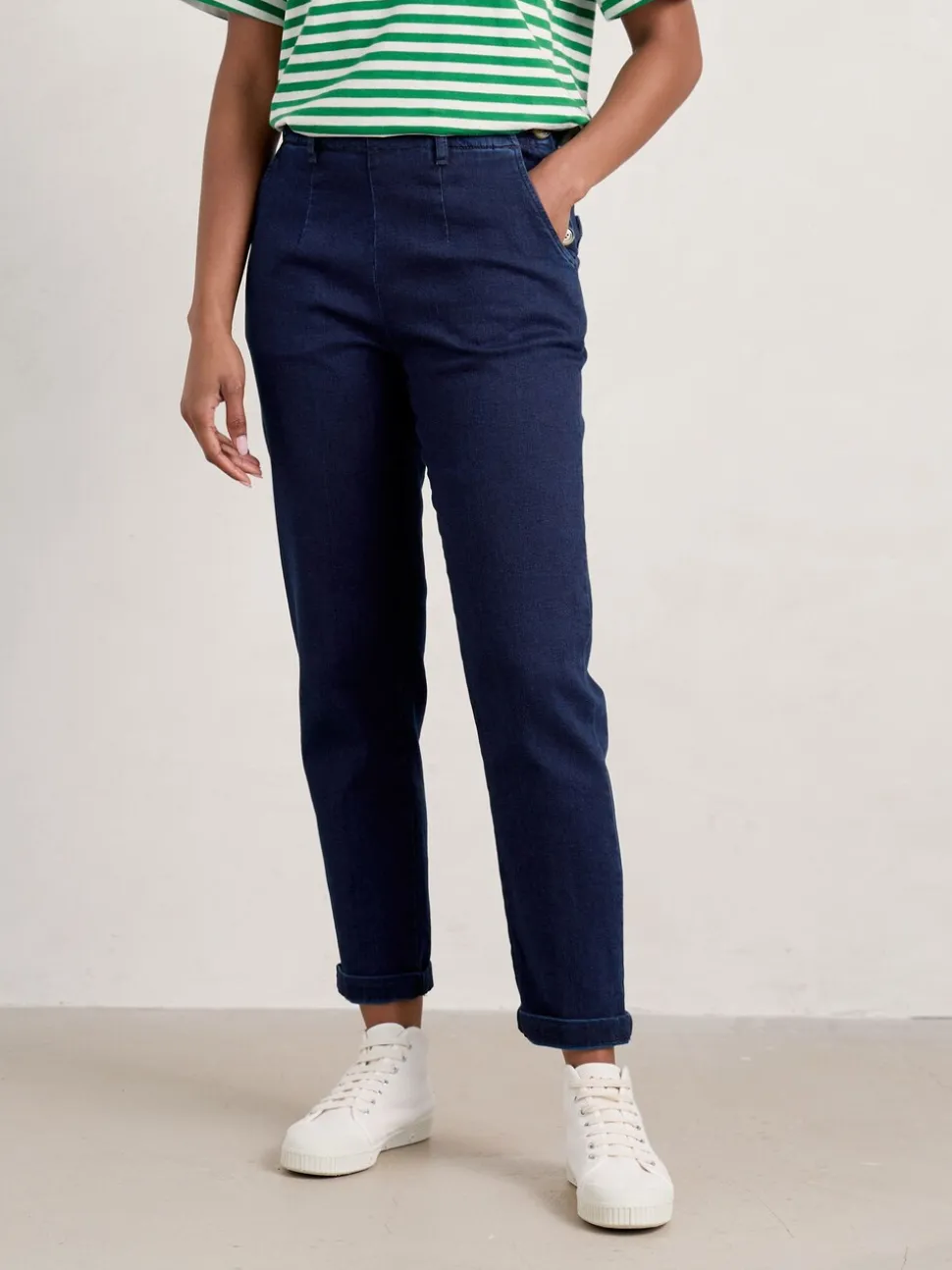 Blauw - Seasalt Cornwall Waterdance broek