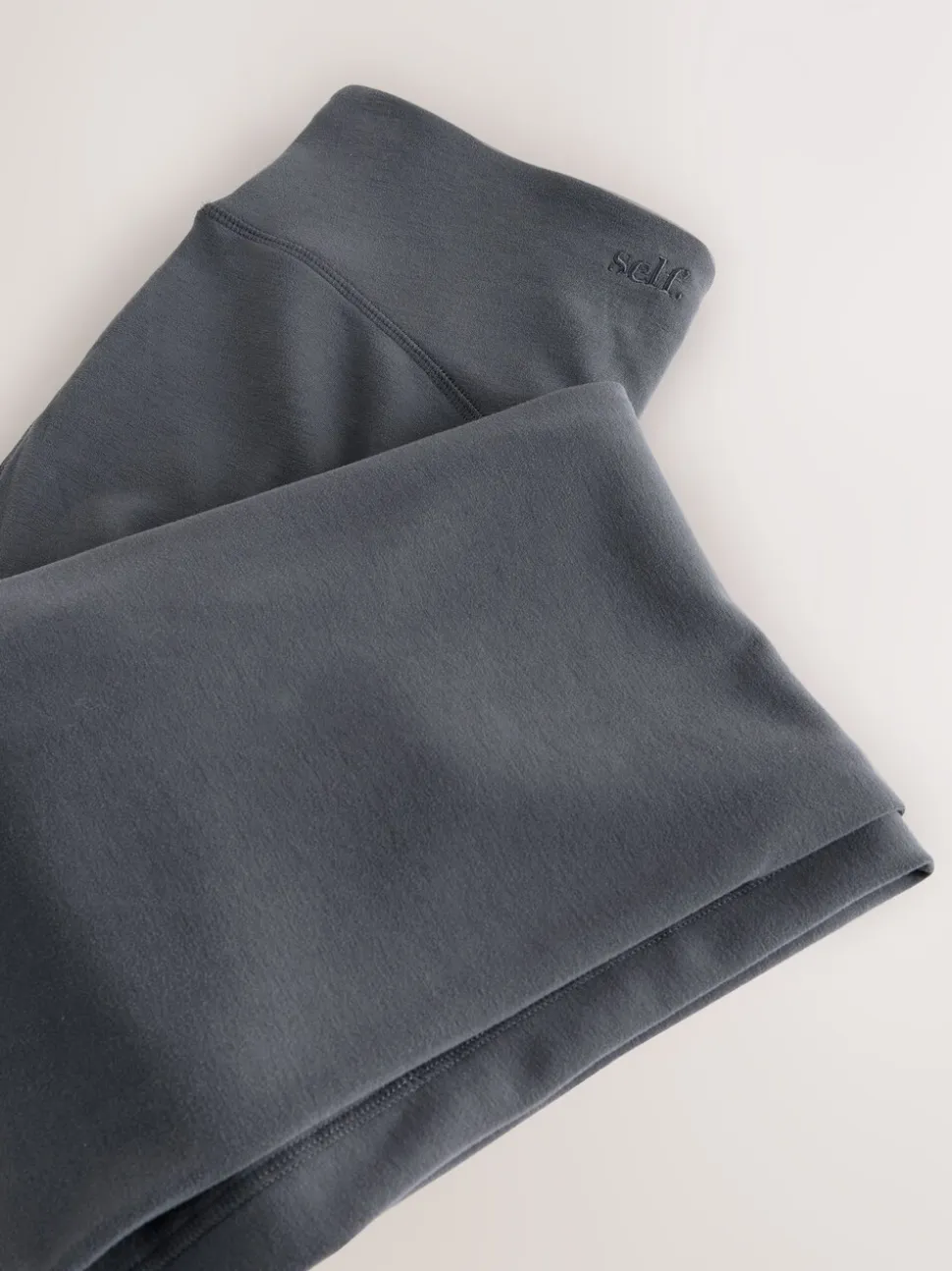 Blauw - self. Kickflare Joggers