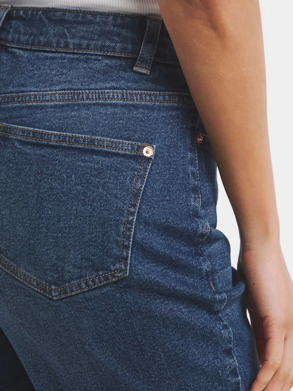 Blauw - Simply Be - 99/1 relaxte jeans met rechte pijpen