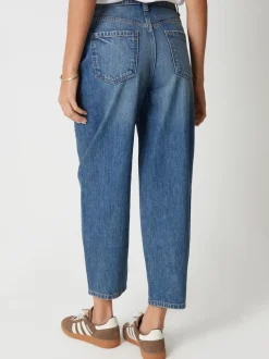 Blauw - Threadbare jeans met ruime rechte pijpen