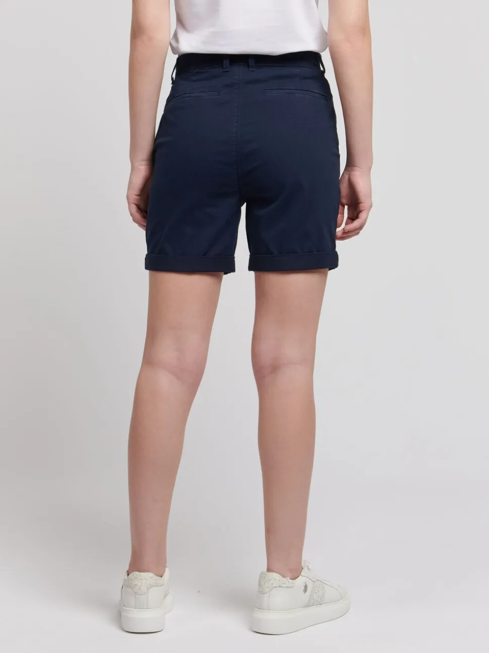 Blauw - U.S. Polo Assn. Classic Womens Chino Shorts