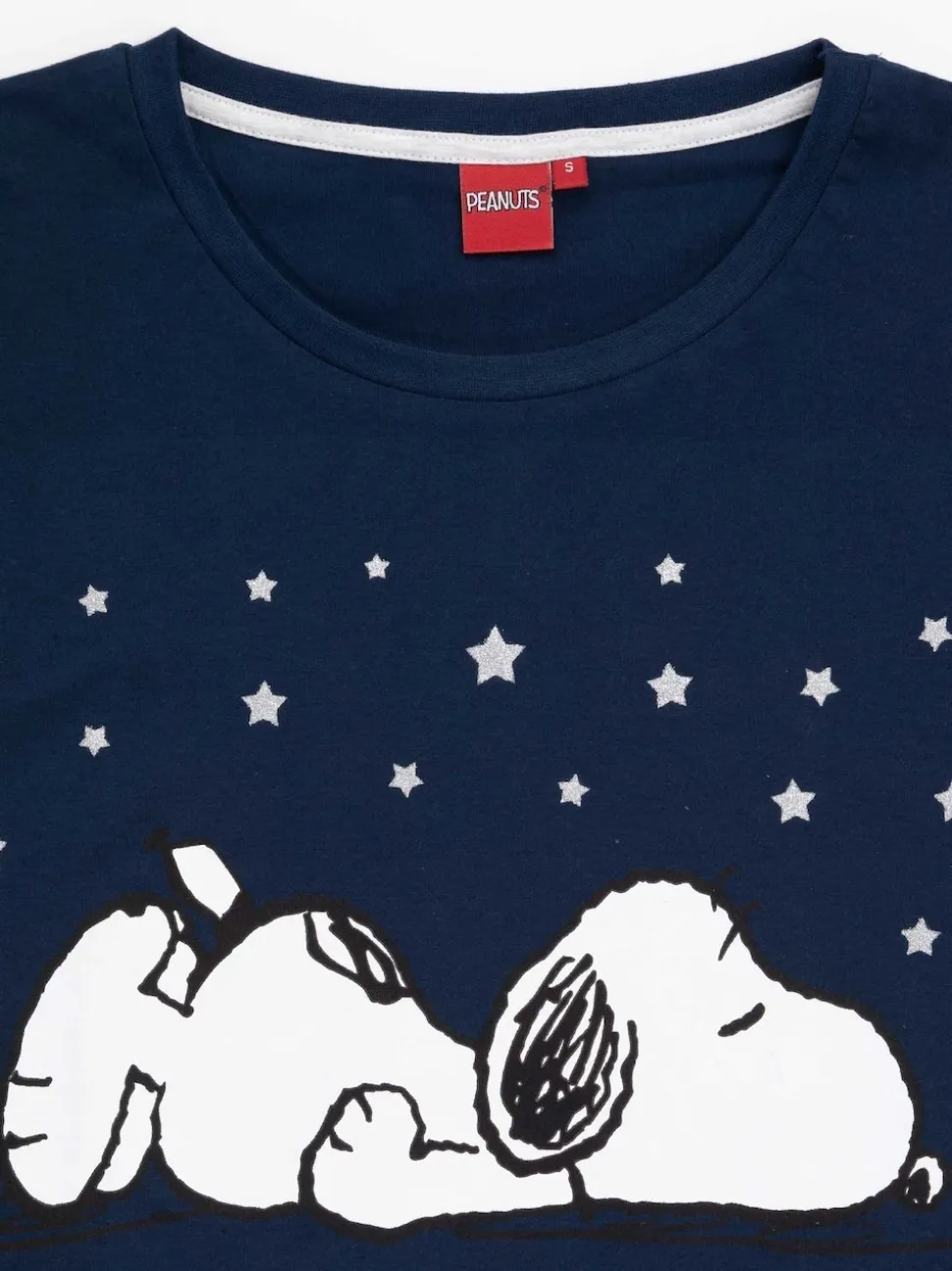 Blauw - Vanilla Underground Snoopy Korte Broek Pyjama's Set