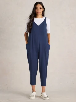 Blauw - White Stuff Selina jersey jumpsuit