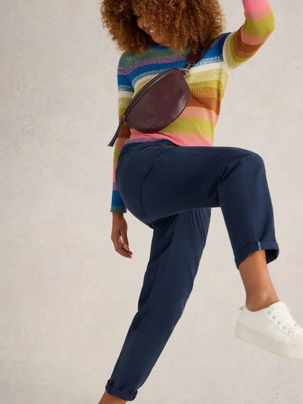 Blauw - White Stuff Thea broek