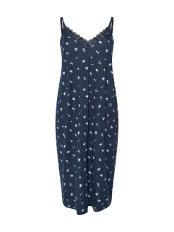 Blauw - Yours Curve Soft Touch Midaxi Chemise