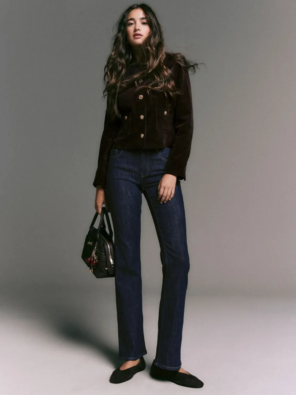 Blauw met wassing - Authentieke jeans met bootcut