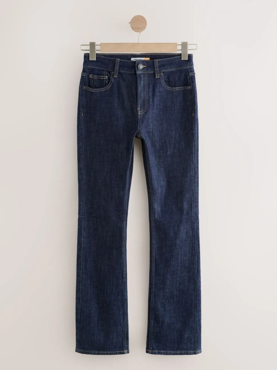 Blauw met wassing - Authentieke jeans met bootcut