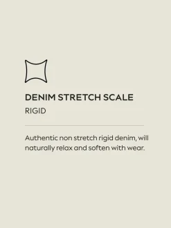 Blauw met wassing - Jeans met ruime rechte pijpen