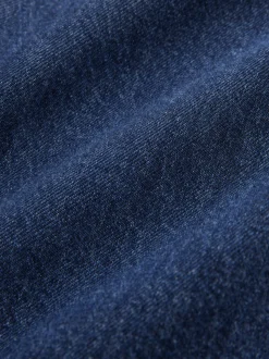 Blauw met wassing - Palazzo-jeans met wijde pijpen