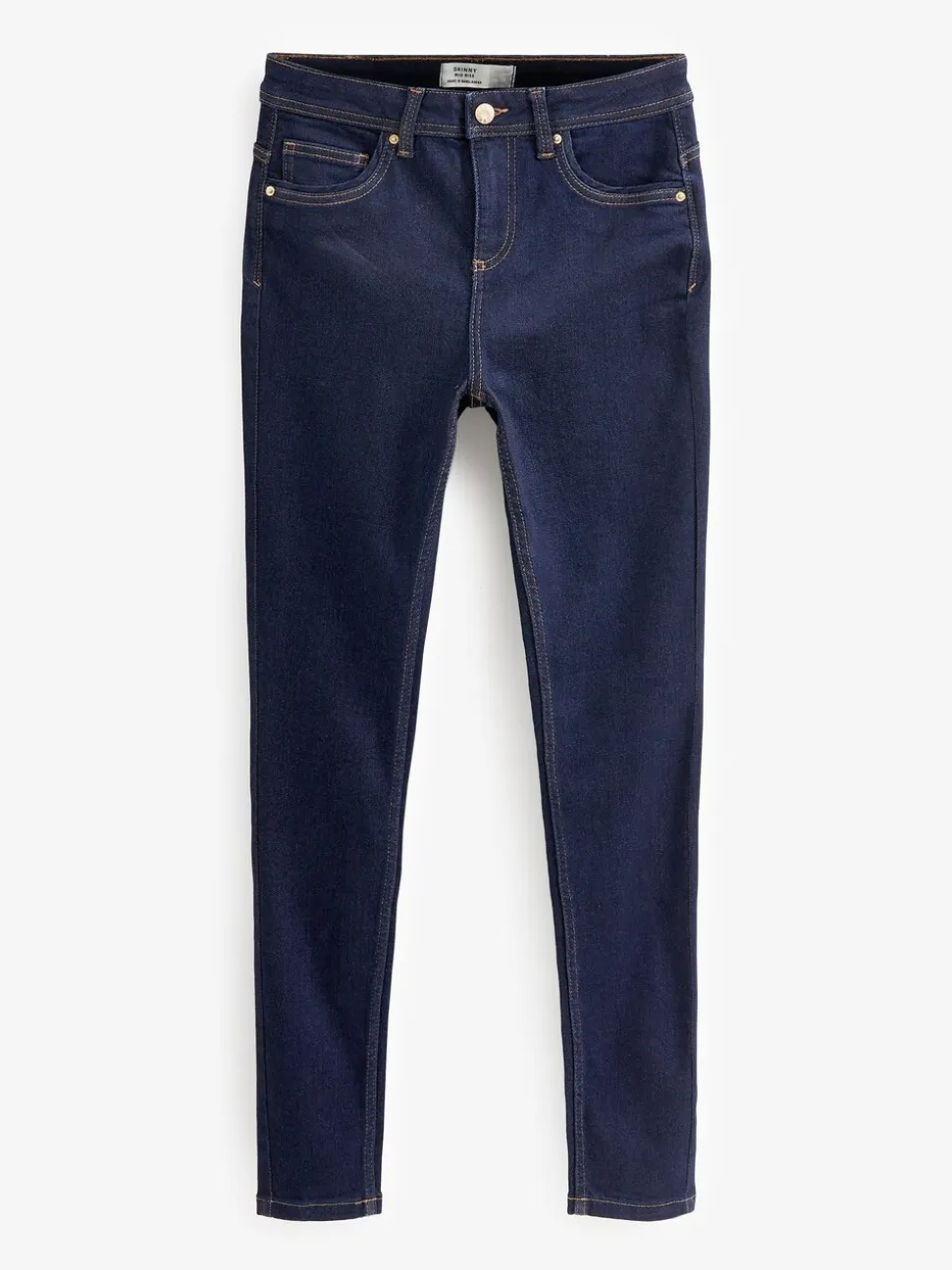 Blauw met wassing - Superzachte skinny jeans