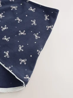 Blauwe strikken - Set van 7 slips met hoog katoengehalte