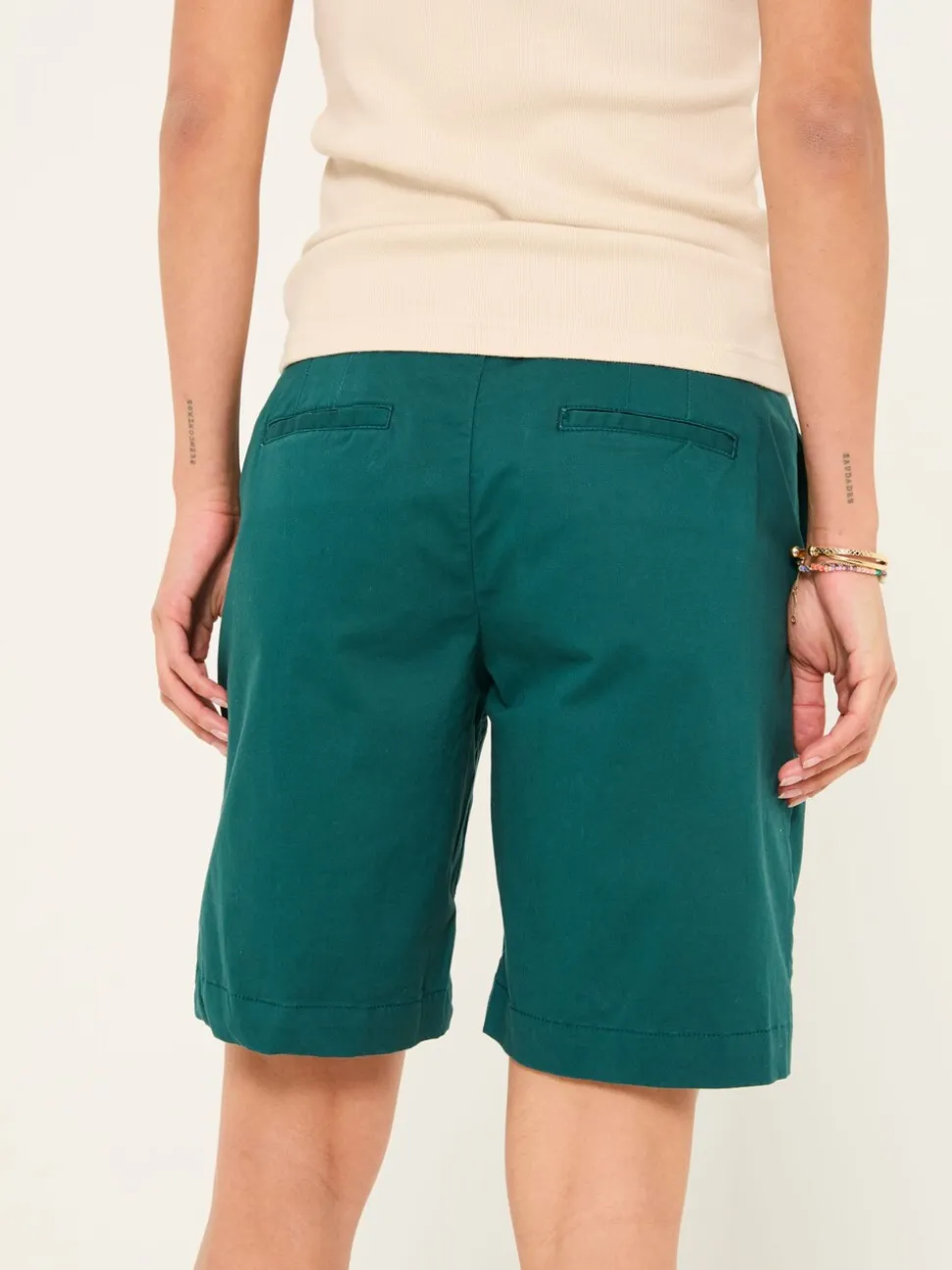Blauwgroen - FatFace chinoshort