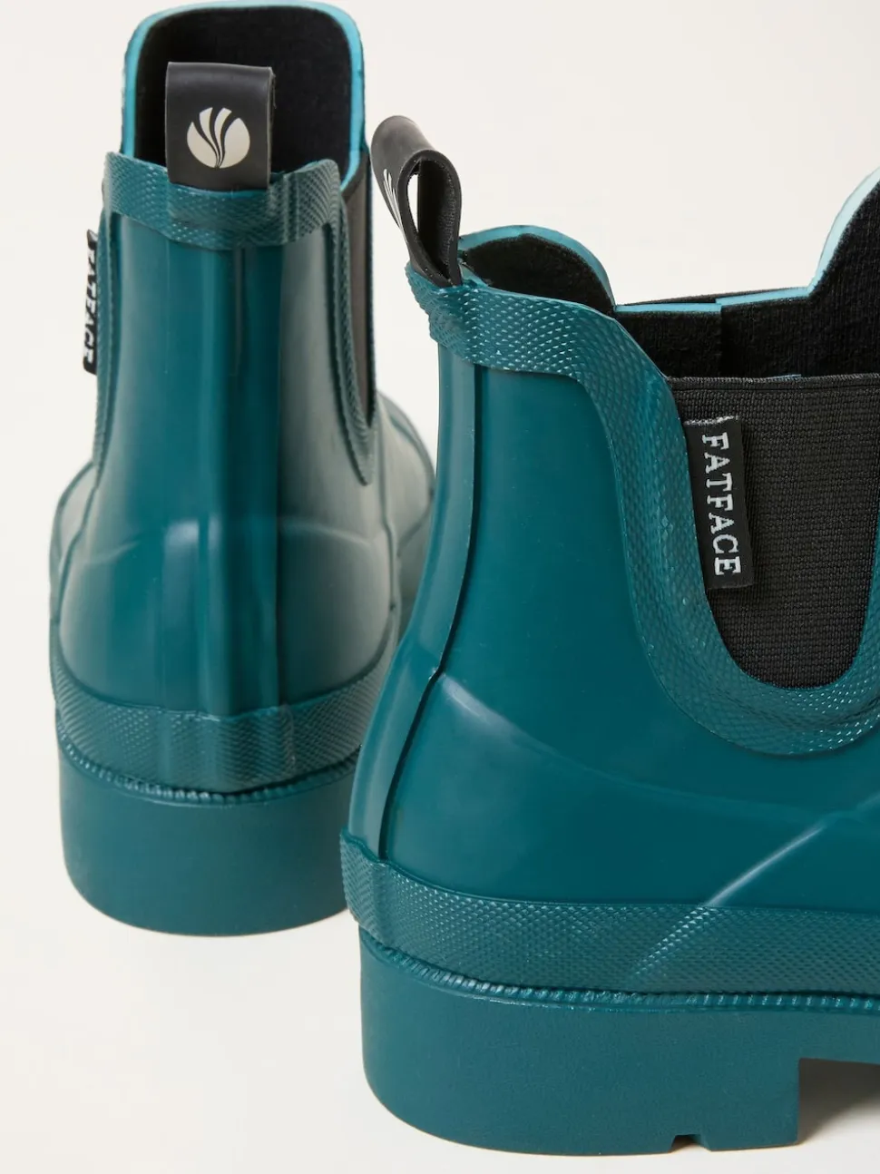 Blauwgroen - FatFace Rubber Ankle Welly