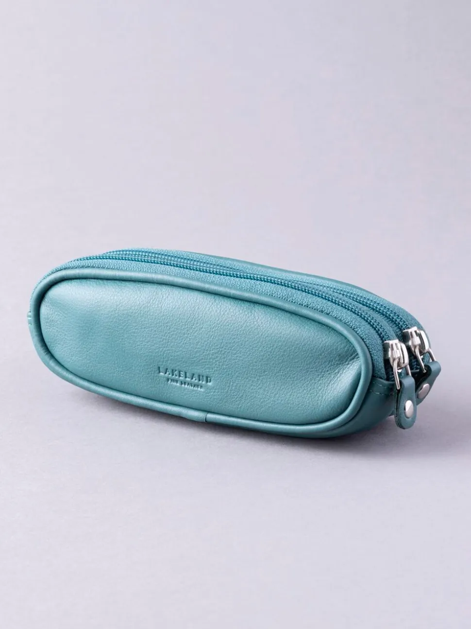 Blauwgroen - Lakeland Leather dubbele brillenkoker