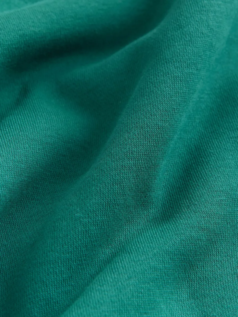 Blauwgroen - Relaxed Fit Heavyweight Longline Crew Neck Sweatshirt