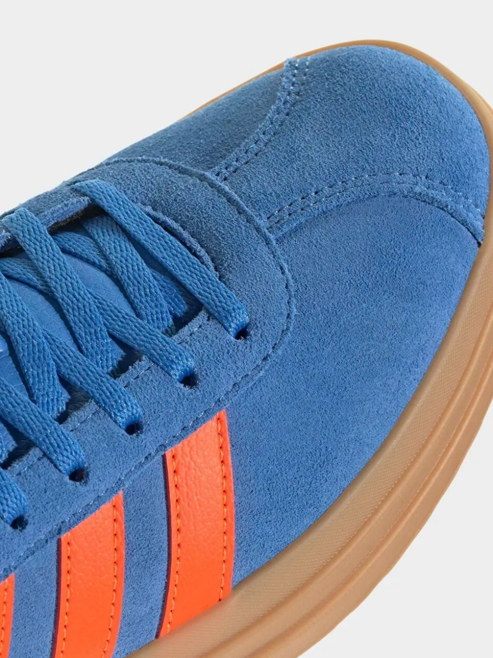 Blauw/oranje - Adidas Vl Court Bold sneakers