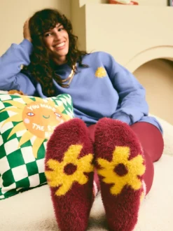 Bloemenmotief - Eleanor Bowmer Super Cosy Socks
