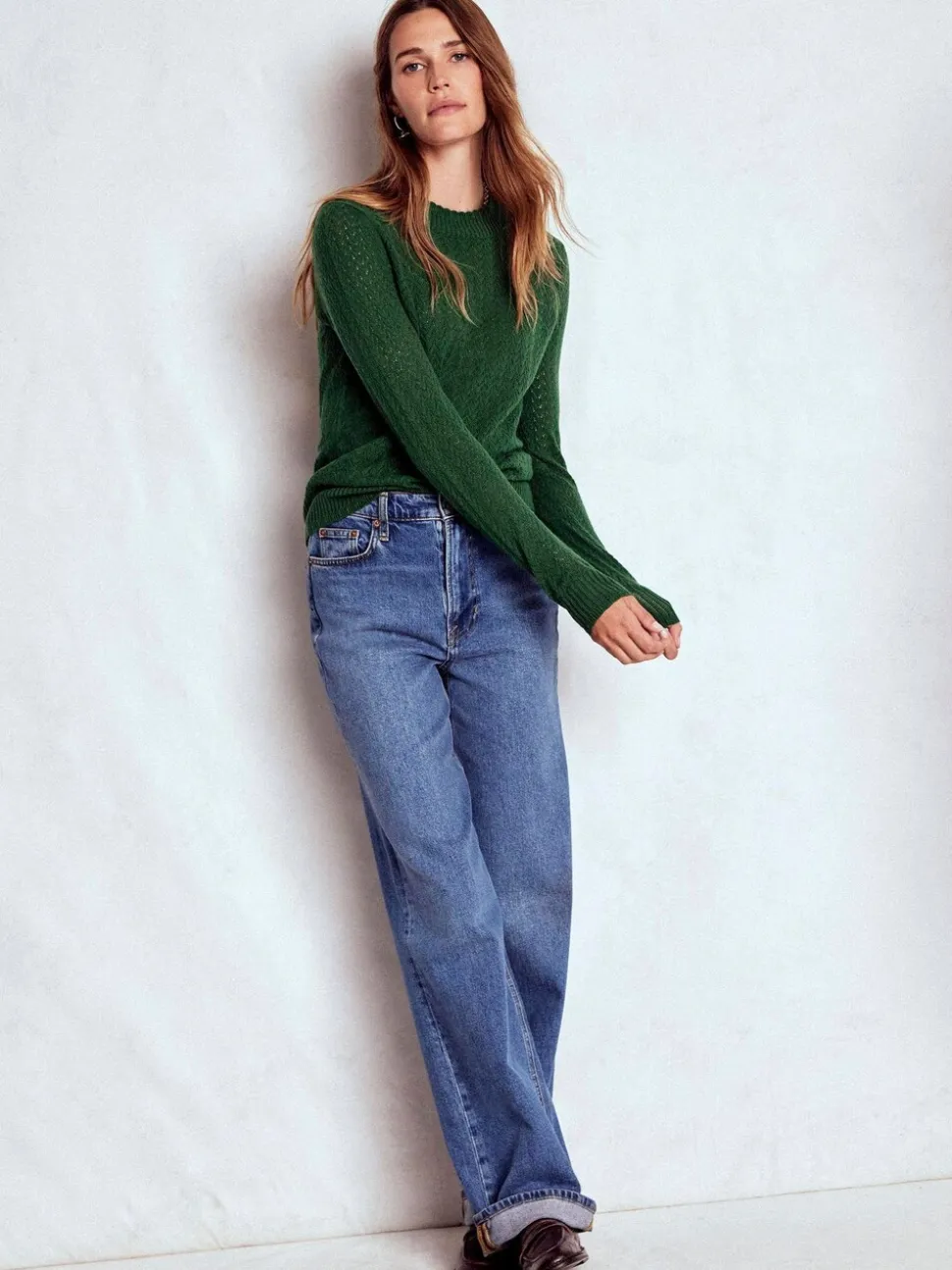 Boden Diane Pointelle Jumper
