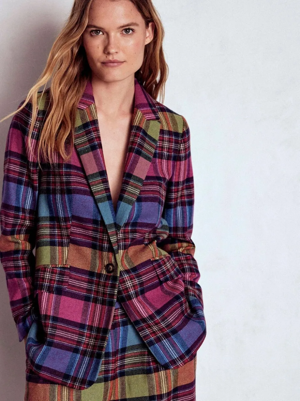 Boden Woodbridge Check Blazer
