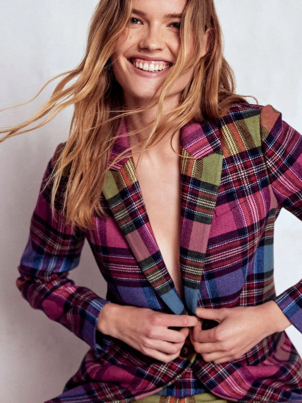 Boden Woodbridge Check Blazer