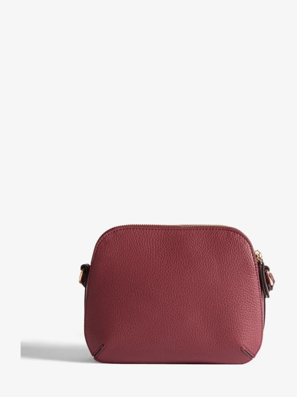 Bordeauxrood - Friends Like These Double Compartment Cross-Body Bag