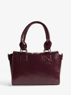 Bordeauxrood - Friends Like These Padlock Pocket Bag