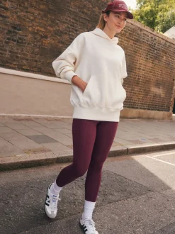 Bordeauxrood - Lange legging