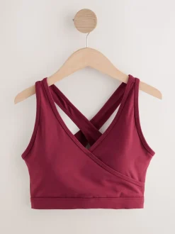 Bordeauxrood - Maternity Nursing Sports Bra