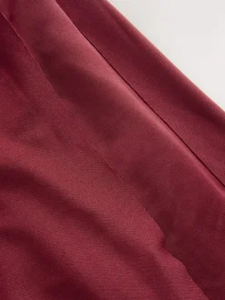 Bordeauxrood - Multiway jersey Maxi-jurk voor bruiloftsgasten