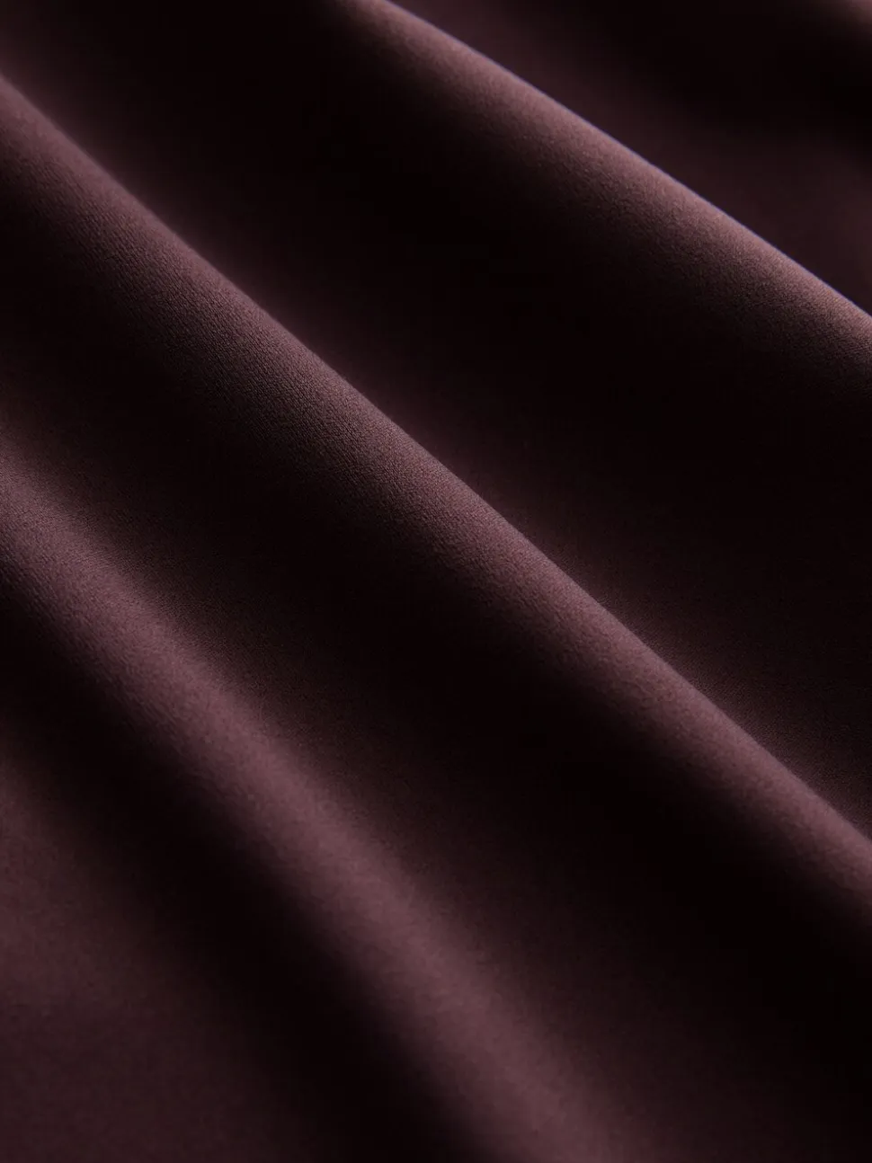 Bordeauxrood - N. Premium Wide Leg Tailored Jersey Trousers