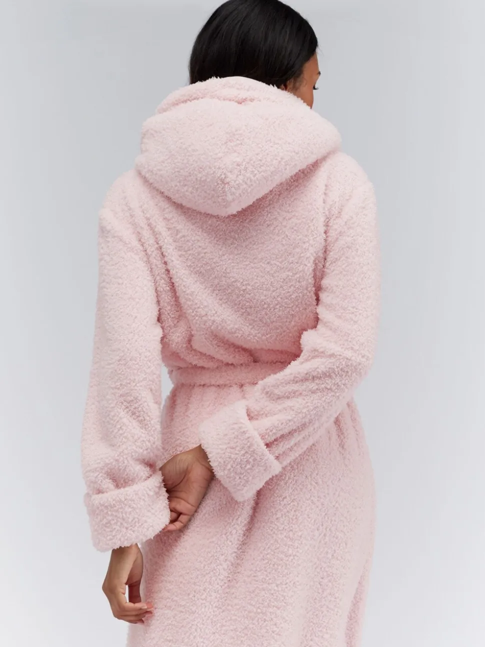 Boux Avenue Fluffy Boucle Long Dressing Gown