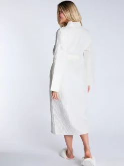 Boux Avenue Long Waffle Robe