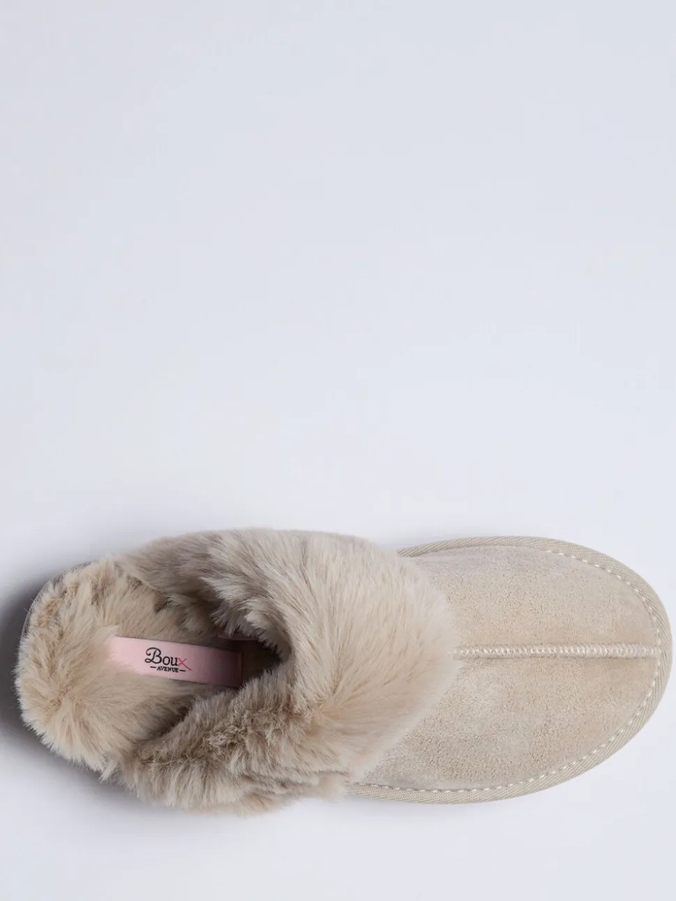 Boux Avenue Platform Suedette Mule Slippers