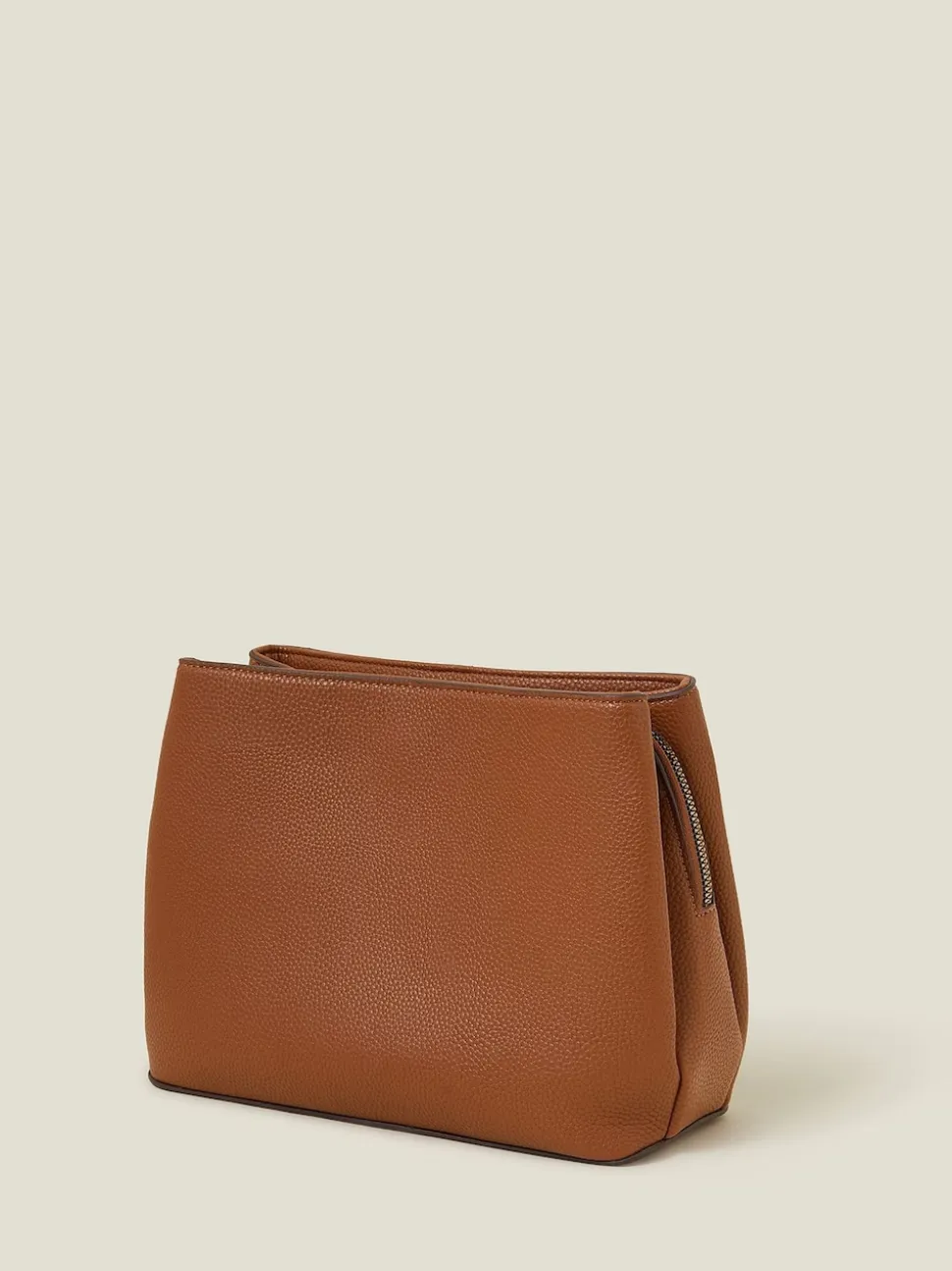Bruin - Accessorize Faux Leather Webbing Strap Cross-Body Bag