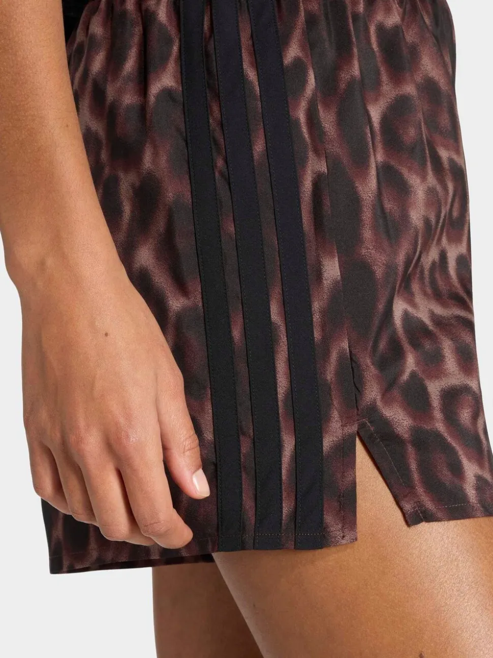 Bruin - adidas Workout Essentials Leopard Woven Shorts