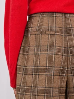 Bruin - Check Smart Culottes