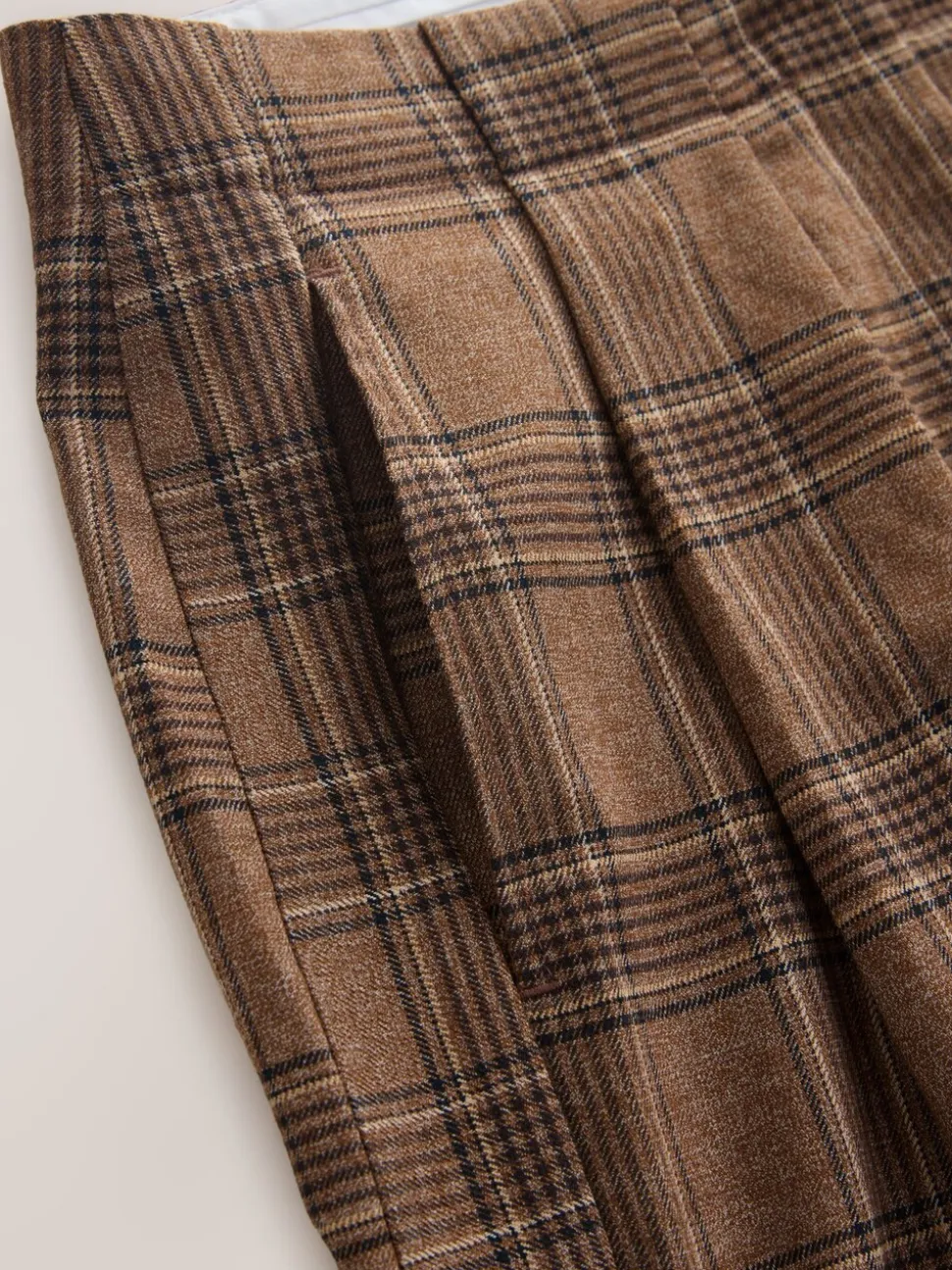Bruin - Check Smart Culottes
